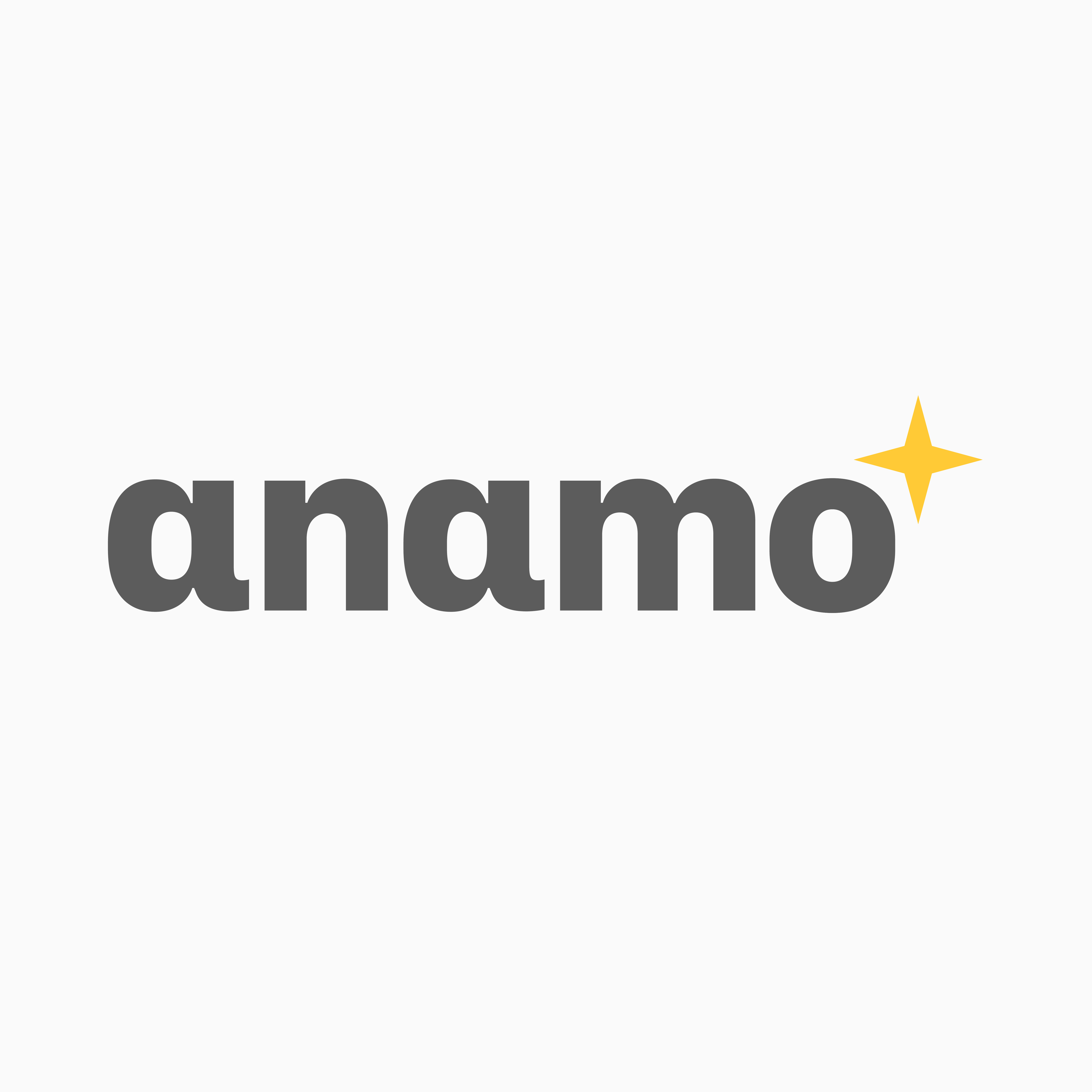 Anamo wordmark (logotype)