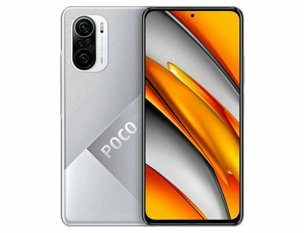 Xiaomi Pocophone F3 256GB 5G (8GB Ram) Dual-Sim Moonlight Silver EU - MZB0A90EU