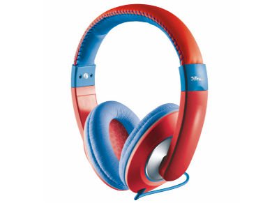 TRUST SONIN- Ακουστικά για παιδιά - ΚόκκινοΜπλε