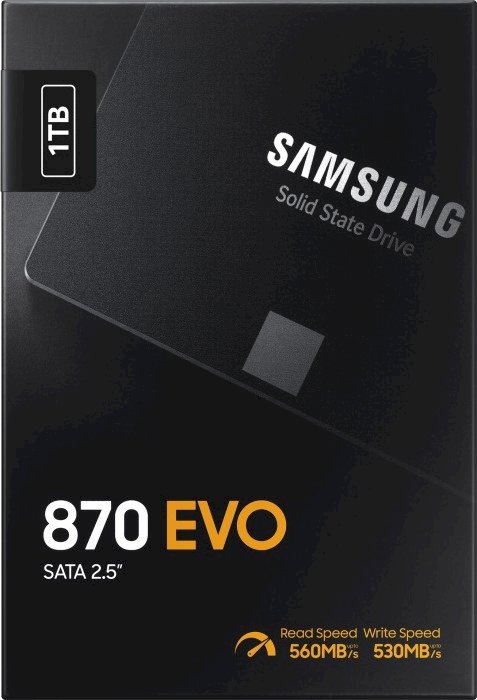 870 Evo SSD 1TB 2.5'' MZ-77E1T0BEU