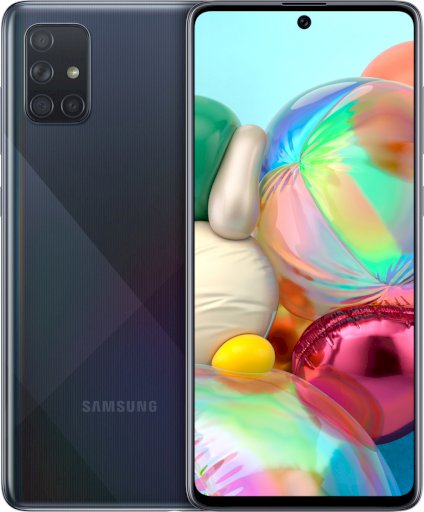 Samsung Galaxy A71 A715 Dual Sim (6GB-128GB) Black EU