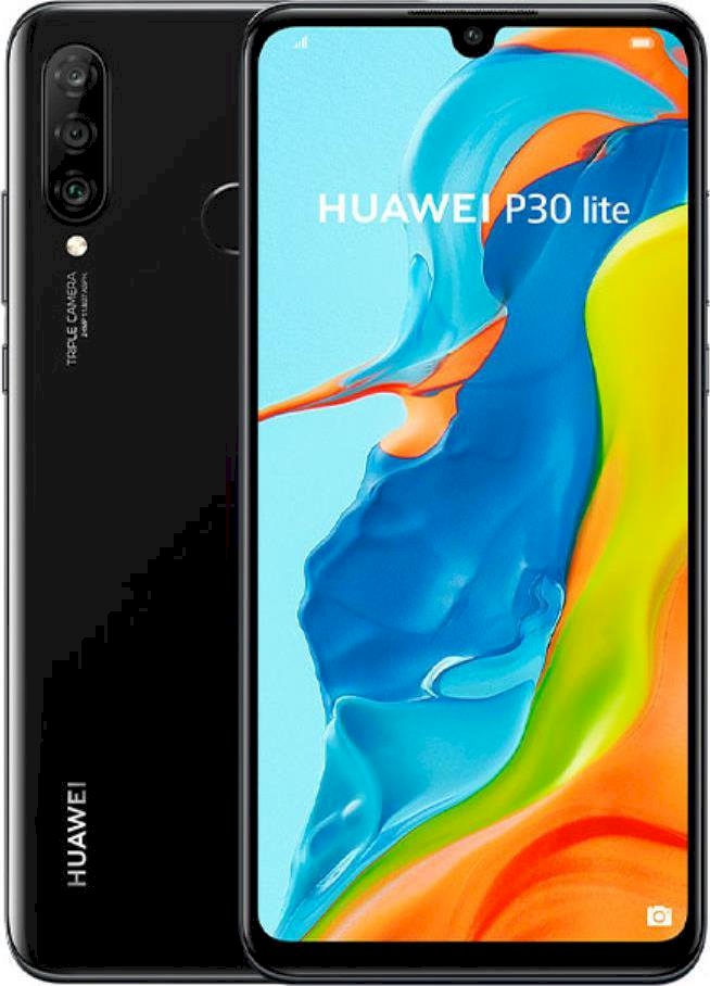 Huawei P30 Lite Dual (128GB-4GB) Midnight Black