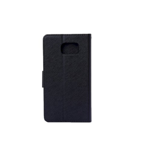 θηκη για Samsung Galaxy S7 G930 Cross Texture Horizontal Flip Solid Color Leather Case with Holder & Card Slots & Wallet (Black)