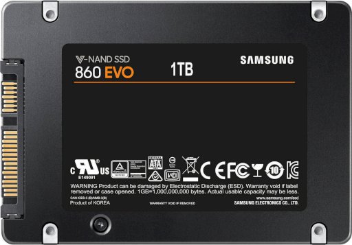 SSD 860 EVO 1TB black EU