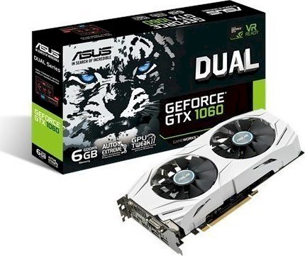 Asus GeForce GTX1060 6GB Dual (90YV09X4-M0NA00)