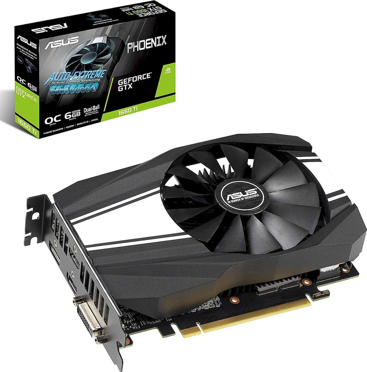 Asus GeForce GTX 1660 Ti 6GB Phoenix OC (90YV0CT0-M0NA00)