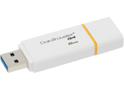 Kingston DataTraveler DTIG4 - Μνήμη USB - 8 GB - Κίτρινο