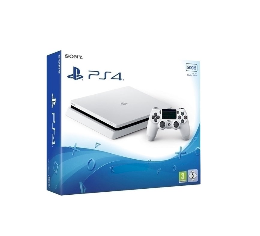 Sony Playstation 4 Glacier White (PS4) Slim 500GB