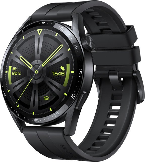 Huawei Watch GT 3 Active Stainless Steel 46mm (Μαύρο)
