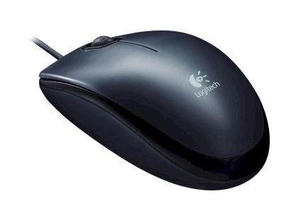 Logitech M90 - Optical Mouse - Μαύρο