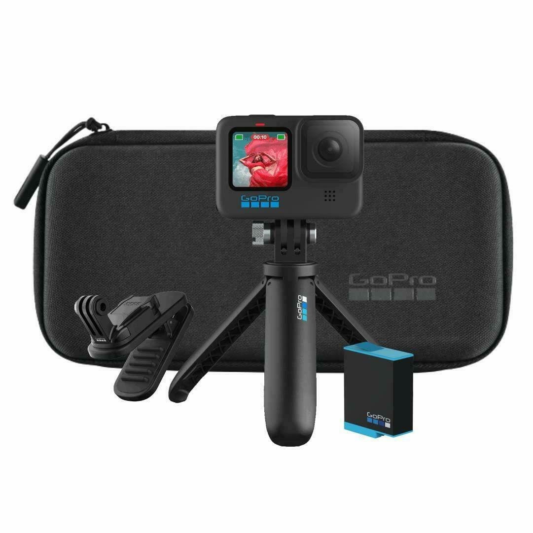 GoPro Hero10 Black Accessories Bundle Action Camera 5K WiFi Μαύρη CHDRB-101-CN 