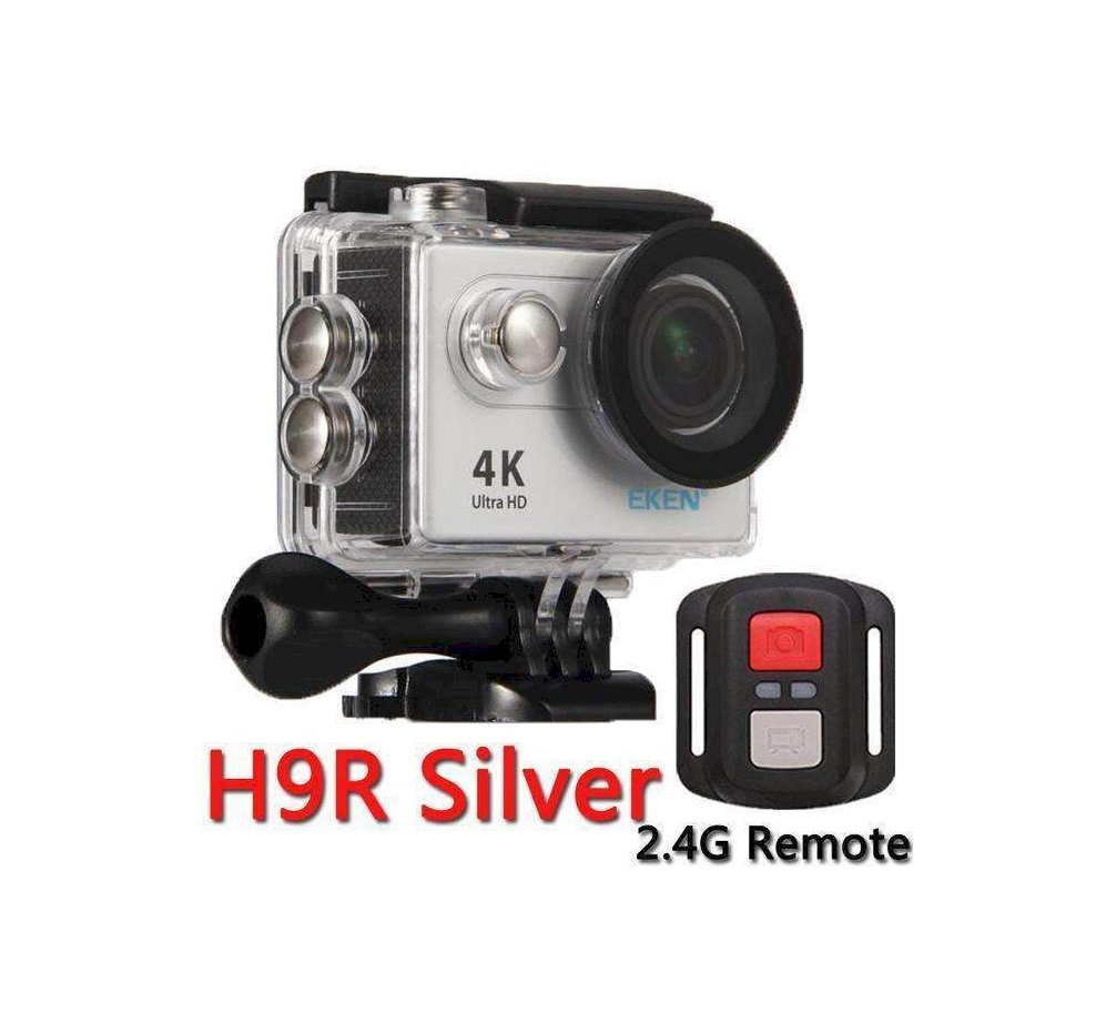 Eken H9r 4K Wifi action cam+remote Silver