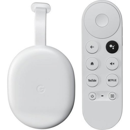 Google Smart TV Stick Chromecast with Google TV 4K UHD Snow GA01919