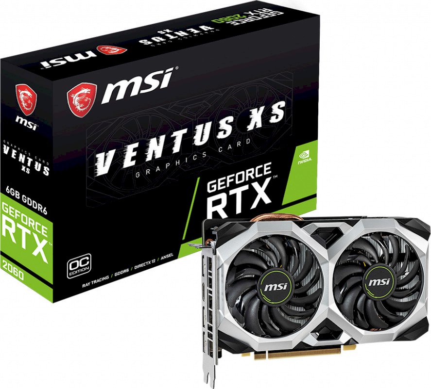 MSI GeForce RTX 2060 6GB Ventus XS OC edition(V375-035R)
