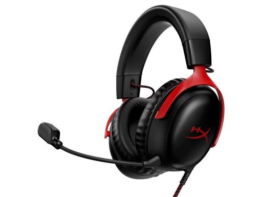 HyperX Cloud III Gaming Ακουστικα Black/Red (727A9AA)