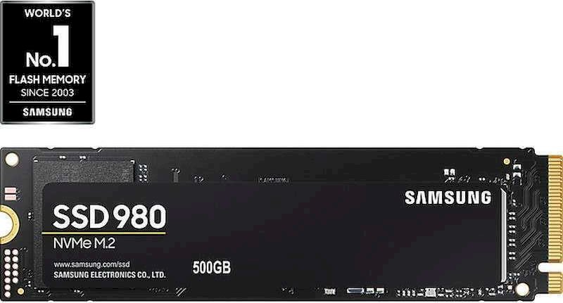 SSD Samsung 980 M.2 500GB NVMe MZ-V8V500BW PCIe