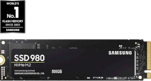 SSD Samsung 980 M.2 500GB NVMe MZ-V8V500BW PCIe
