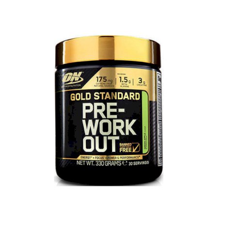 Optimum Nutrition Gold Standard Pre-Workout 330gr Πράσινο Μήλο