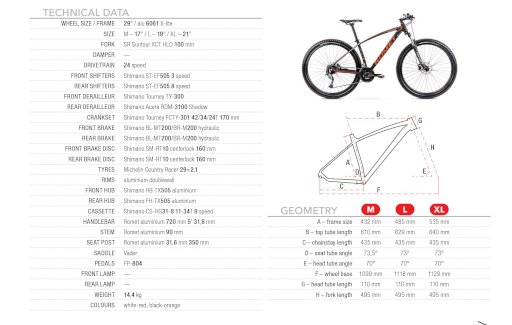 M1 XC MUSTANG 29'' 