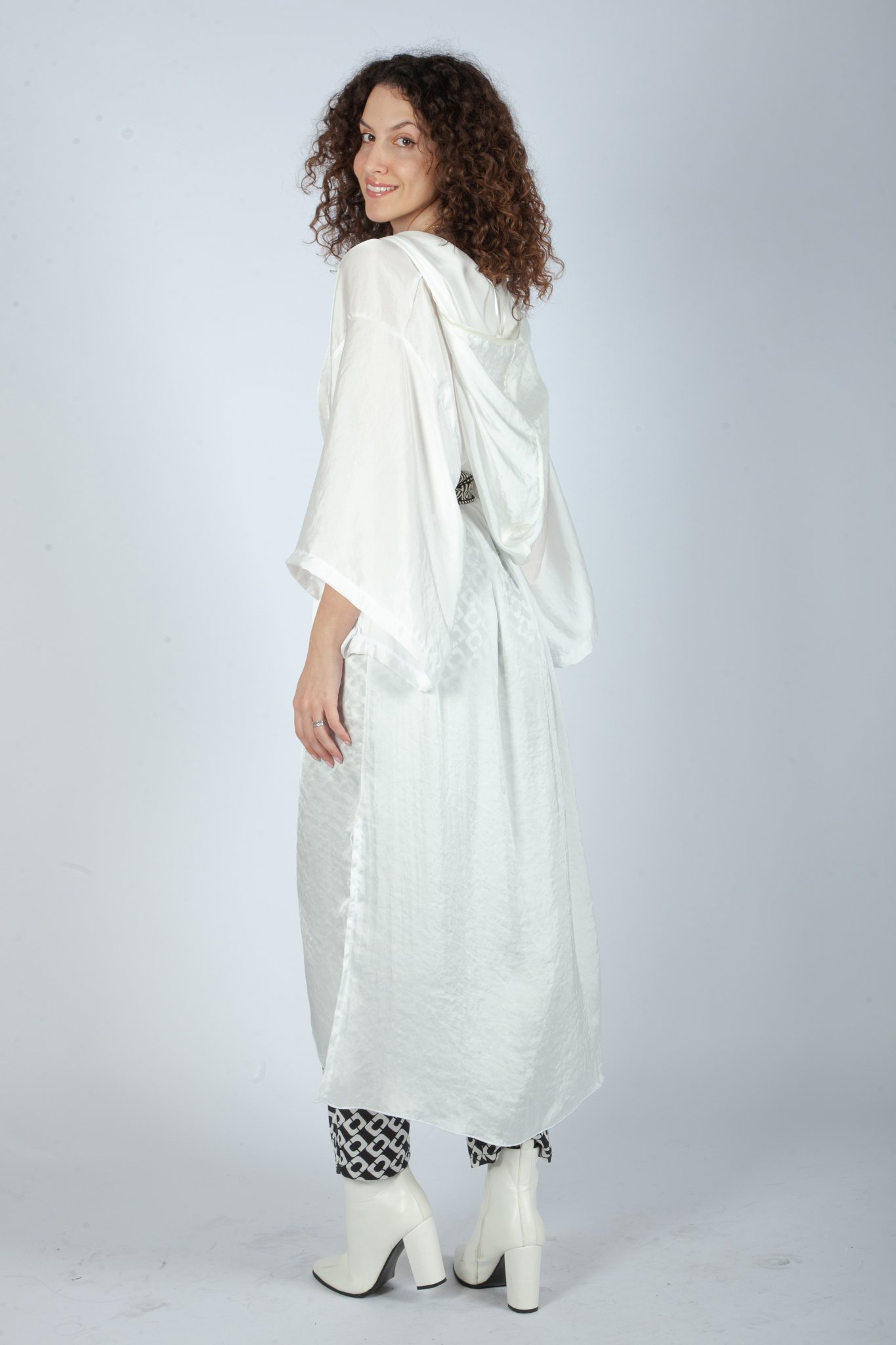 Kimono satin white