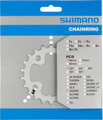 ΔΙΣΚΟΣ ΑΝΑΠΤΥΞΗΣ SHIMANO DEORE FC-M510 22T 9 speed