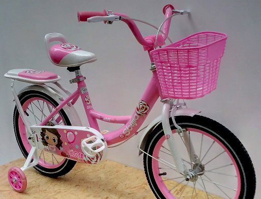  Ποδήλατο παιδικό  16'' ροζ 