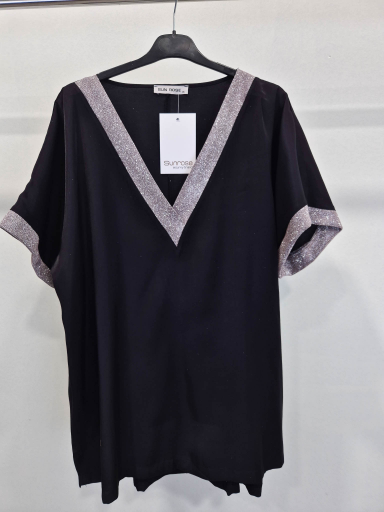Μπλούζα Oversize σε Rayon ύφασμα
