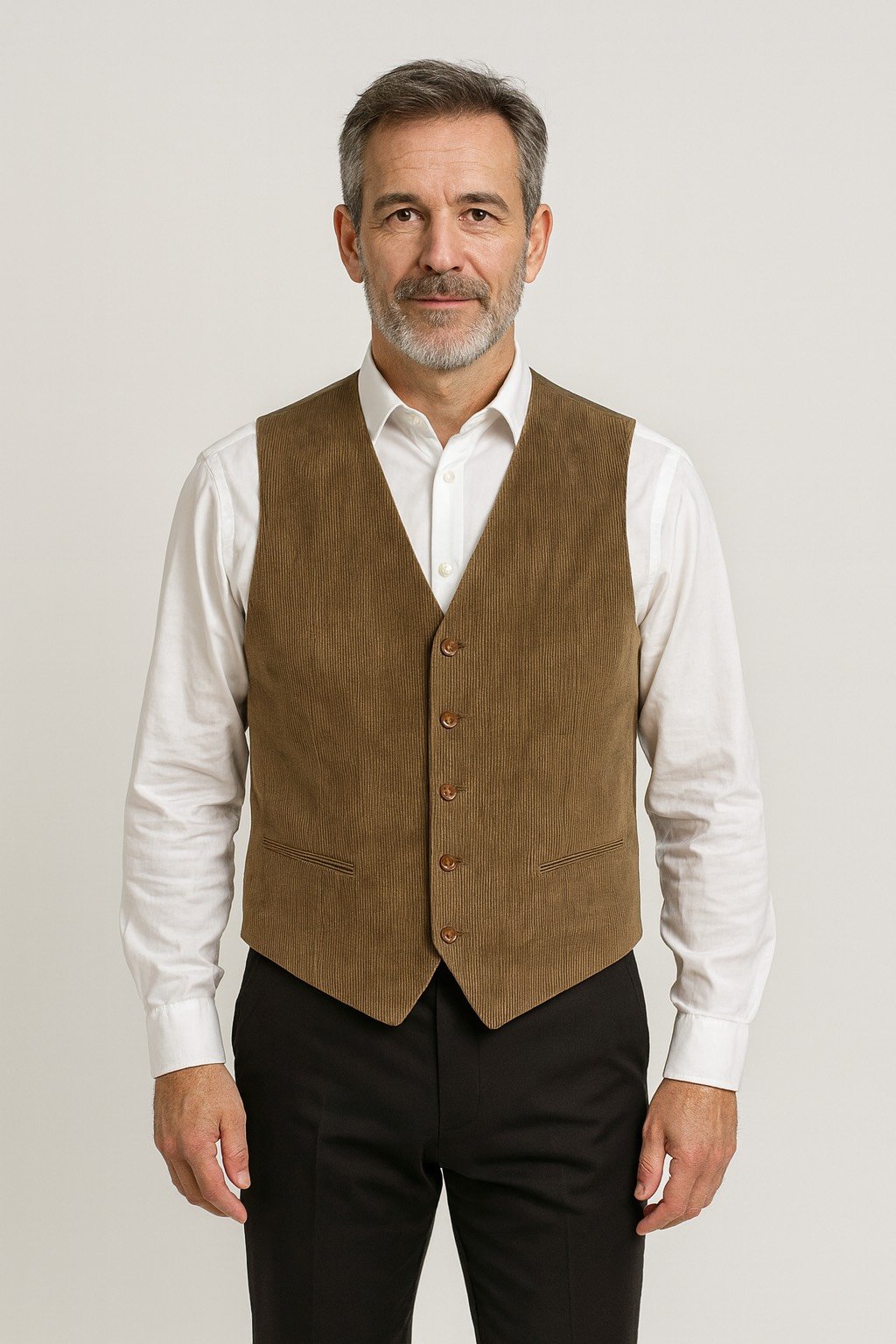 Γιλέκο ανδρικό μπεζ 