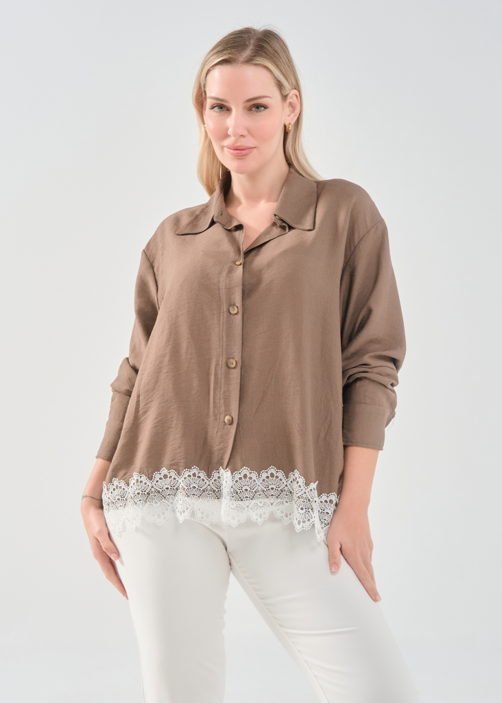 Πουκάμισο σε επεξεργασμένο Λινό