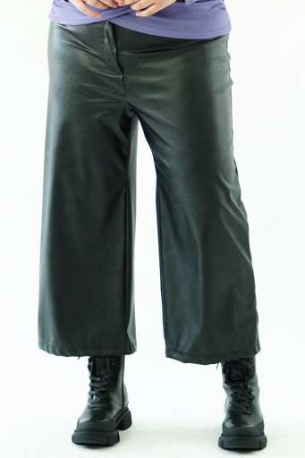 Παντελόνι κάπρι σε Artificial Leather 