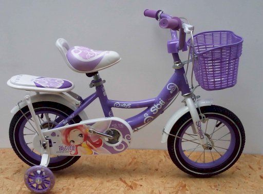 Ποδήλατο παιδικό μωβ 12'' 