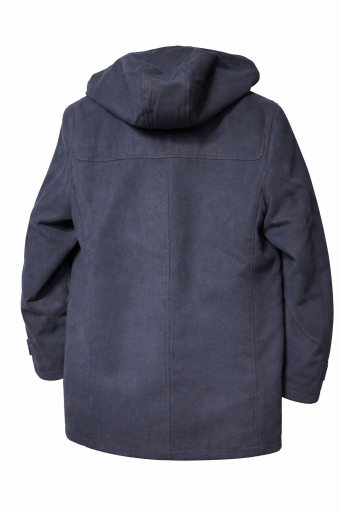 Παλτό Μοντγκόμερι wool 50%-poly 50% BLUE BLACK