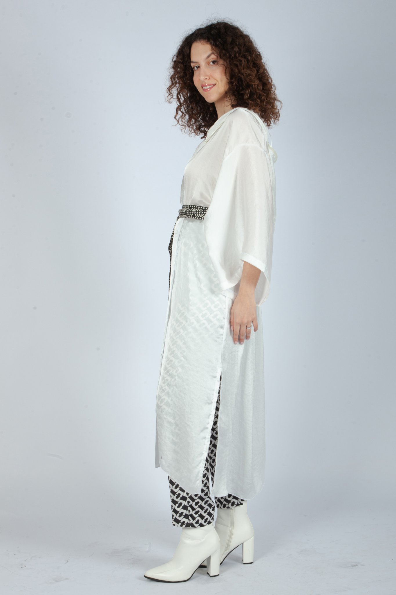 Kimono satin white