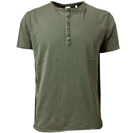 Μπλουζάκι Flama t-shirt cotton 100% Λαδί