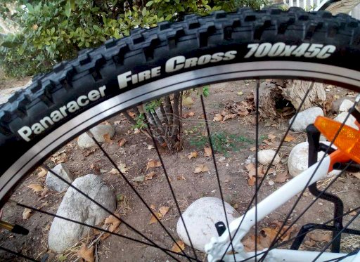 Ζεύγος τροχών  28"/29"  DUAL DUTY  με κέντρα SHIMANO DEORE + ελαστικά  PANARACER FIRE CROSS 700X45c ( αξίας 100 Ευρώ ) + κασέτα