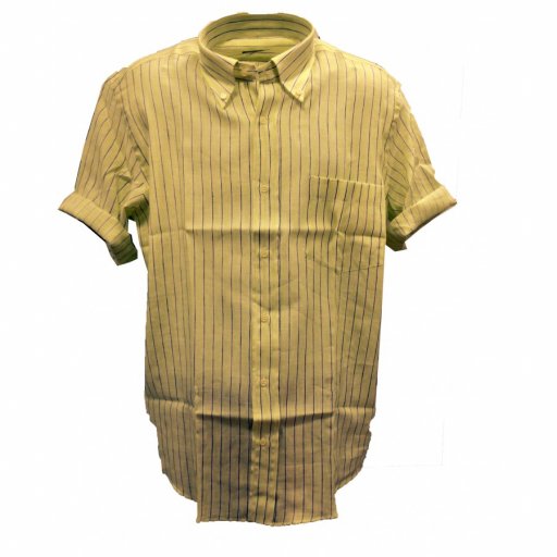 Πουκάμισο linen 60% Βαμβάκι 40% κίτρινο κλασική γραμμη
