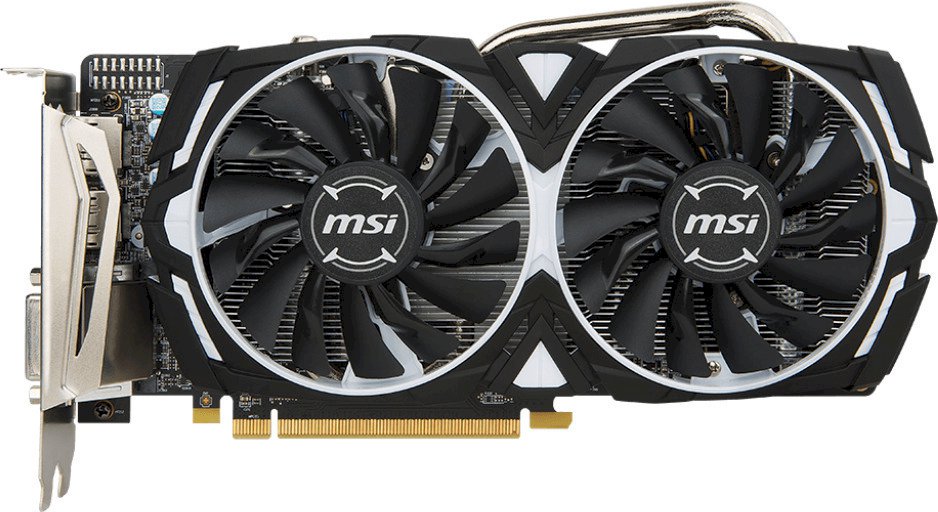 Radeon RX 570 Armor 8G OC 8GB DDR5 PCI-E DVI HDMI Triple DP (MSI)