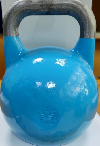 Kettlebell Αγωνιστικό 10 kgr Γαλάζιο