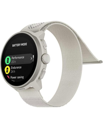 Suunto Run Stainless Steel 46mm Smartwatch με Παλμογράφο (Frost Gray)