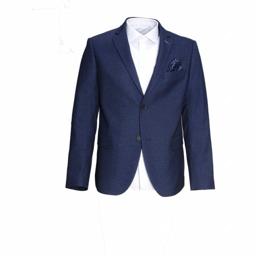  Σακάκι fashion Τερυλέν 85%-Ραιγιόν 15% μπλε 