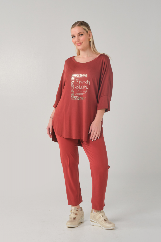 Μπλούζα (μπλουζοφόρεμα) Viscose 