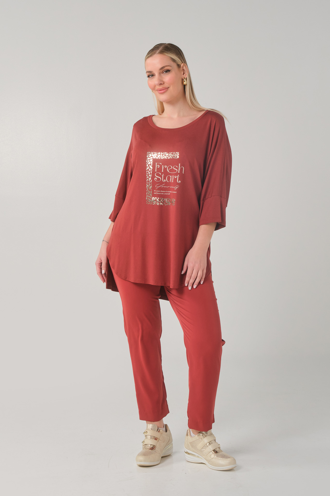 Μπλούζα (μπλουζοφόρεμα) Viscose 