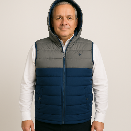 Γιλέκο Bomber δίχρωμο compoze
