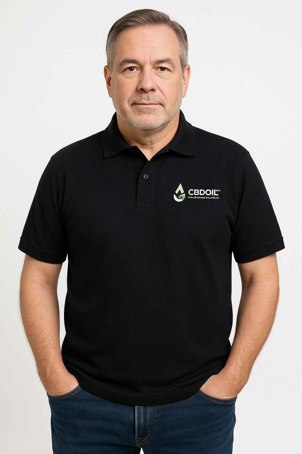 Μπλούζα POLO cbd pike  μαύρο  