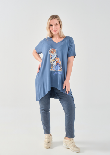 Μπλούζα (μπλουζοφόρεμα) Viscose