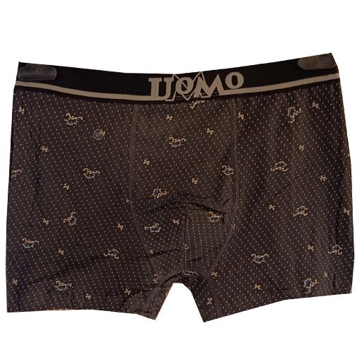 Μπόξερ BOXER βαμβακολυκρα cotton 95% pol 5 % μαυρο-μπλε- μπεζ-γκρί 