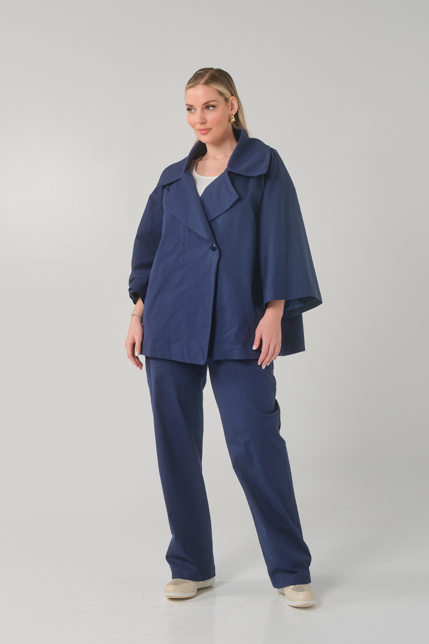 Σακάκι σε βαμβακερό ύφασμα