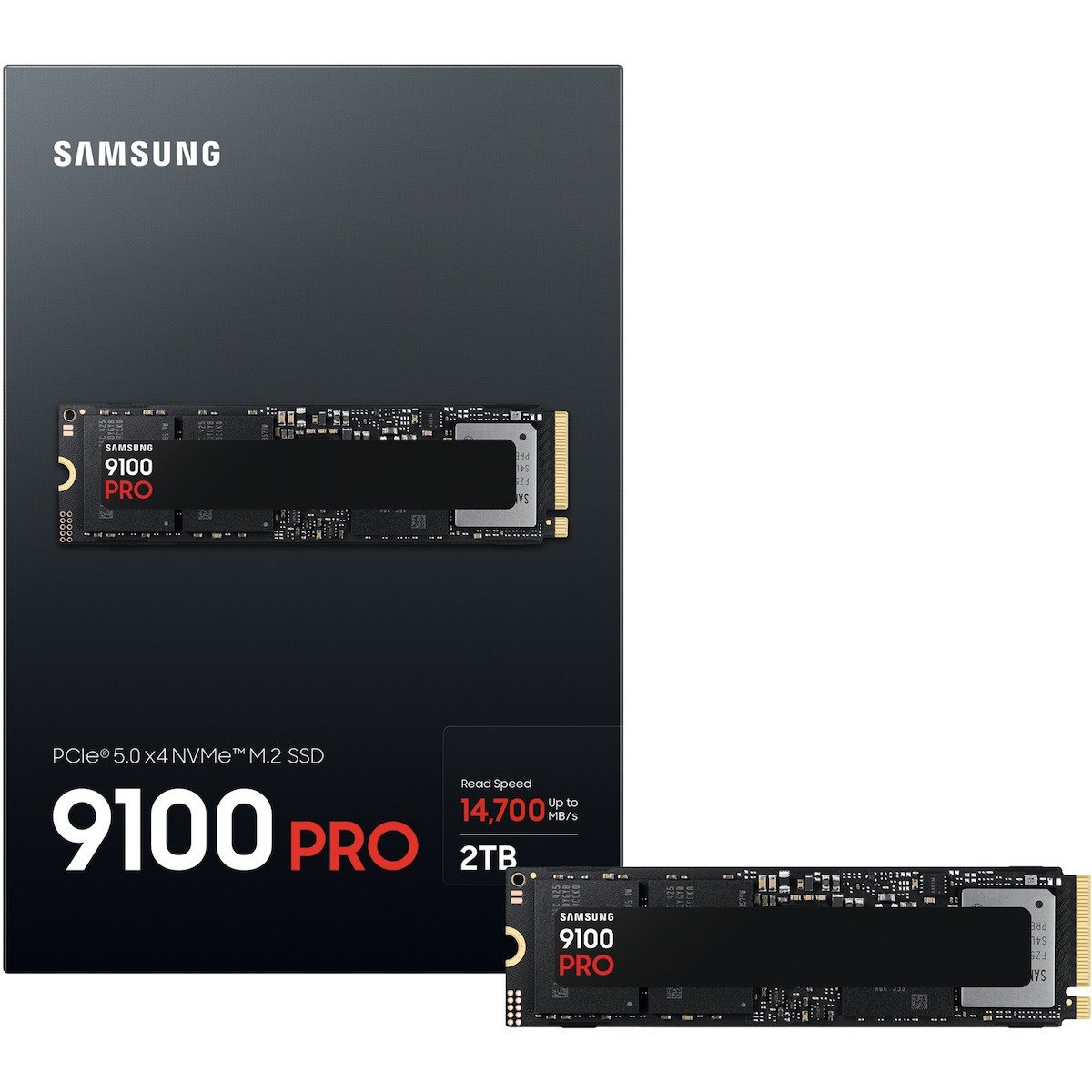 Samsung 9100 Pro SSD 2TB M.2 NVMe PCI Express 5.0 MZ-VAP2T0BW
