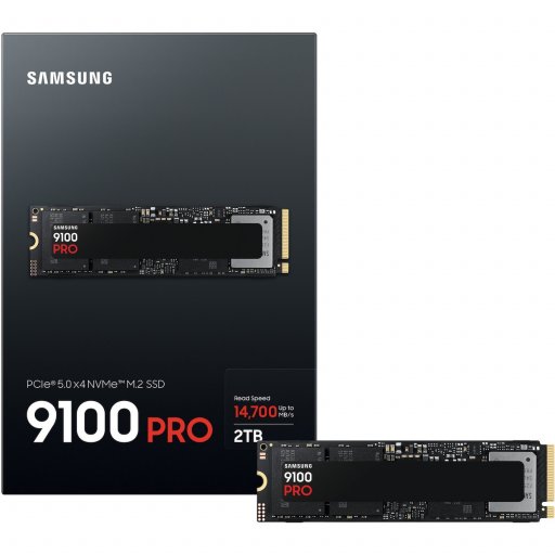 Samsung 9100 Pro SSD 2TB M.2 NVMe PCI Express 5.0 MZ-VAP2T0BW