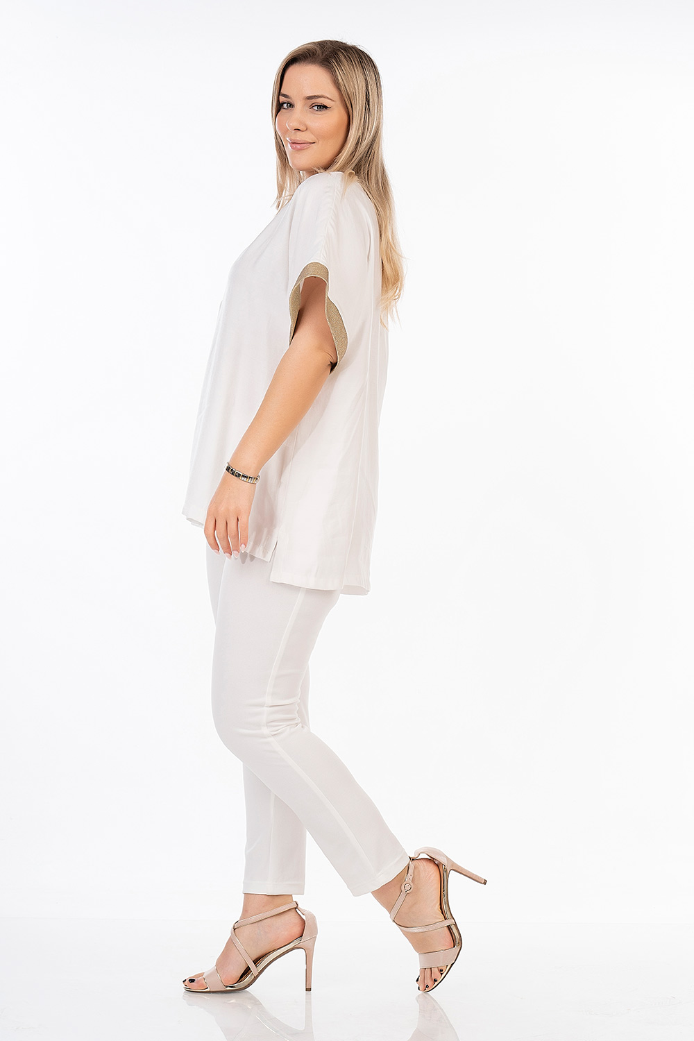 Μπλούζα Oversize σε Rayon ύφασμα